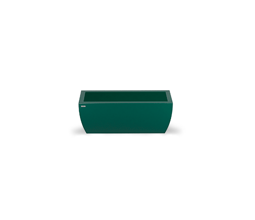 Floreira Curva | Em Fibra de Vidro | Tamanho 22x60x32cm